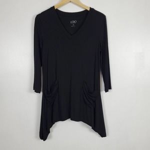 LOGO sharkbite tunic XS black
